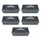 American Built Pro Pro-Grade Tool Tote, Polyethylene, Gray, 18 in W x 12-3/4 in D x 4-1/2 in H, 5 PK T1025 P5 - alternate 1